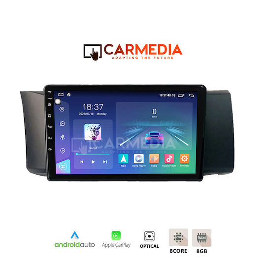 Carmedia Ηχοσύστημα Αυτοκινήτου για Toyota GT86 Subaru BRZ 2012 (Bluetooth/USB/WiFi/GPS/Apple-Carplay/Android-Auto) με Οθόνη Αφής 12.3"