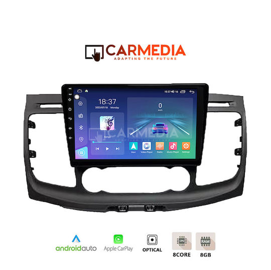 Carmedia Car Audio System for Ford Transit Custom / Tourneo Custom 2019 (Bluetooth/USB/WiFi/GPS/Apple-Carplay/Android-Auto) with Touch Screen 12.3"