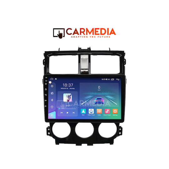 Carmedia Car Audio System for Mitsubishi Colt 2013-2023 (Bluetooth/USB/WiFi/GPS/Apple-Carplay/Android-Auto) with Touch Screen 12.3"