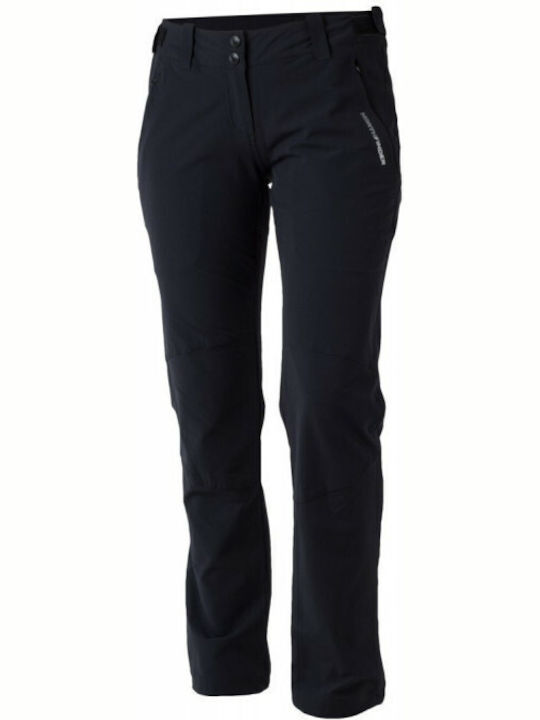 Northfinder Outdoor Γυναικείο Μακρύ Παντελόνι Πεζοπορίας Μαύρο