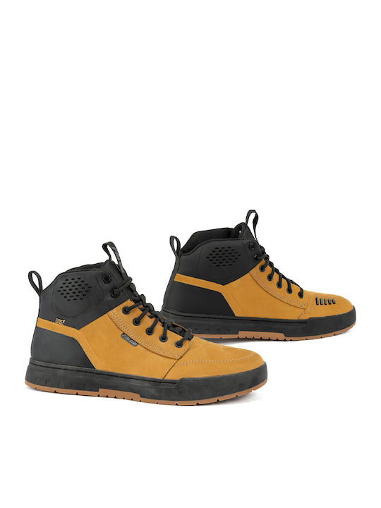 Motorcycle Low Boots Falco Patrol 2 Camel Brown