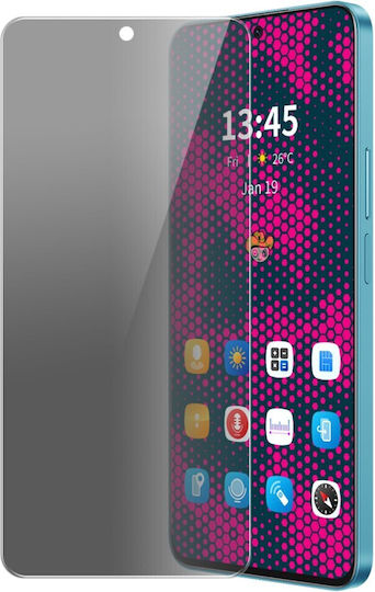 Enkay Privacy Full Face Tempered Glass Μαύρο (Moto G14 / G54 / G54 Power)
