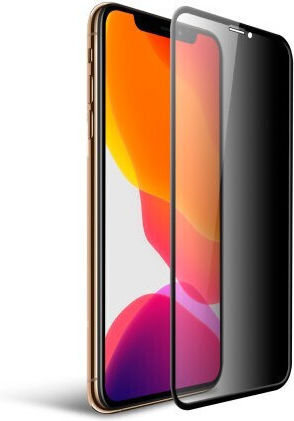 SiiPro Tempered Glass Μαύρο (iPhone 14 Pro Max)