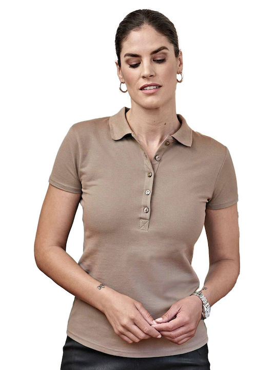 Tee Jays Werbe-T-Shirt in Braun Farbe