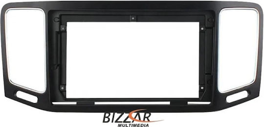 Bizzar DIN Fascia Panels Compatible with Screen 9" for Volkswagen Sharan 2015-2023