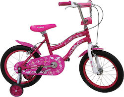BMX 16 Inch Kids' Bicycle Fuchsia