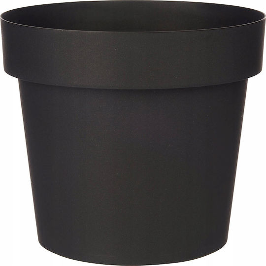 Ibergarden Blumentopf Kunststoff Charcoal