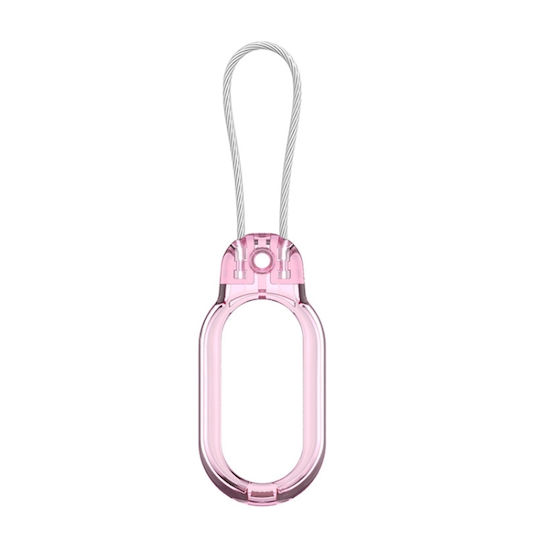 Computer Case Samsung Galaxy SmartTag2 Loss Prevention Cable Security Lock Transparent Pink