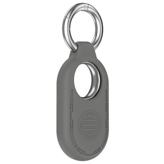 Portable Protective Silicone Case Samsung Galaxy SmartTag 2 Location Tracker Dark Gray