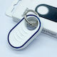 Protective Silicone Case Samsung Galaxy SmartTag2 Keychain Anti-Loss White