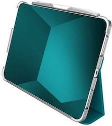 Husă Stm Studio Max Folio Book Bază Apple Pencil Apple Ipad 11 2025 A16 & Ipad 10.9 2022 11/10th Gen Deep Teal Turcoaz St-222-491kx-04