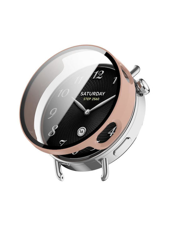 Schutzabdeckung Uhr Xiaomi Watch S4 41mm Schutzfolie Rosa