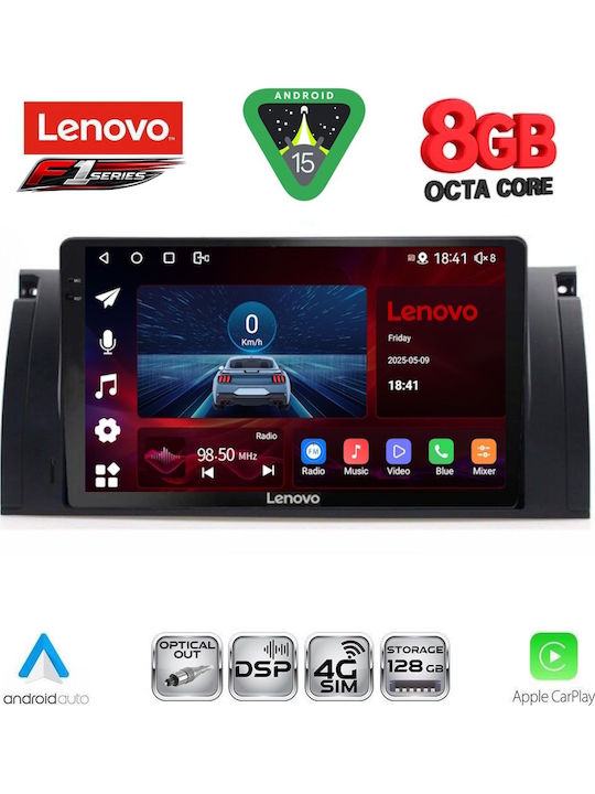 Lenovo Car Audio System for BMW Series 5 (E39) / X5 (E53) 1997-2005 with Touch Screen 9 inches Lenovo SSR 10045 CPA