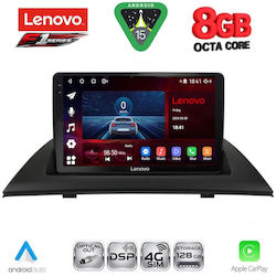 Lenovo Ηχοσύστημα BMW X3 (E83) 2003-2010 με Bluetooth, USB & GPS