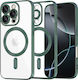 Techsuit Luxury Crystal Umschlag Rückseite Transparent (iPhone 17 Pro / iPhone 16 Pro)