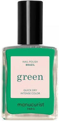 Manucurist Green Glossy Βερνίκι Νυχιών Brazil 15ml