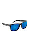 Flying Fisherman Unisex Sunglasses with Black Frame and Black Lens 12-001