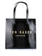 Crinkon Women's Shopper Bag Black