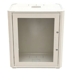 Masterlan RCFP-12U-4G-G Wandmontierter Rack-Schränke 19U