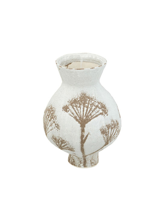 Artekko Decorative Vase White 20x20x28.5cm