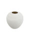 Artekko Decorative Vase White 23.2x22.2x23.2cm