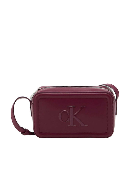 Calvin Klein Raised Ck Γυναικεία Τσάντα Ώμου Μπ...
