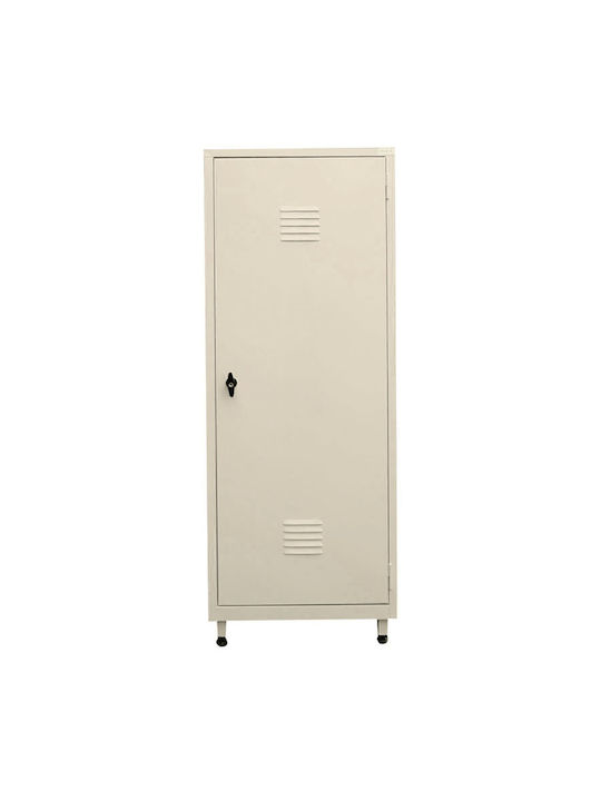 Dulap Metalic Unică Foaie Galvanizat cu Posibilitate de Blocare 190x50x40cm