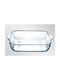 Glass Square Heat-Resistant Cookware 1950ml