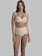 Damen Slip 2Pack Nahtlos Beige