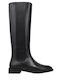 Leather Women's Boots Black