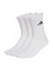 adidas Athletic Socks White 3 Pairs