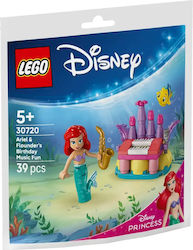 LEGO Disney Ариел и Флаундър Рожден Ден Музикално Забавление за 5+ Години 39 Бройки