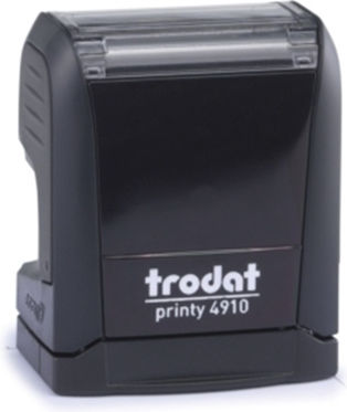 Trodat 4910 Printy Σφραγίδα Αυτόματη και Μαύρο Μελάνι