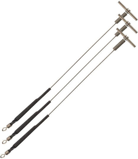 Inox Wire Leaders 17cm Qc-rotoarm 9960 3 Pieces Mustad