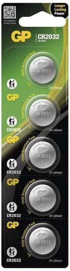 GP Batteries Cell Baterii Litiu CR2032 3V 5buc