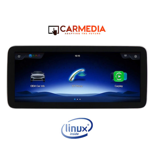 Carmedia Car Audio System for Mercedes-Benz CLA Class / GLA 2013-2015 (Bluetooth/USB/WiFi/GPS/Apple-Carplay/Android-Auto) with Touch Screen 10.25"