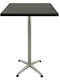 Pătrat Masă Bar 80x80x107buc