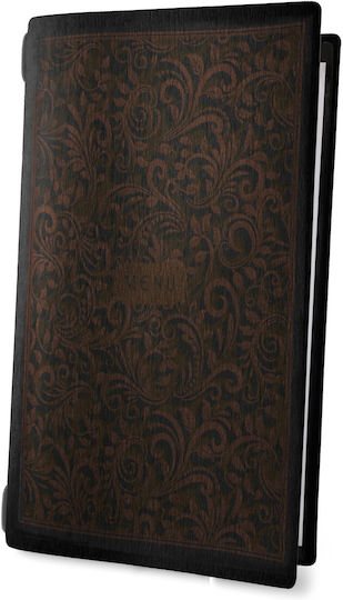 DAG Style Menu Holder in Black Color