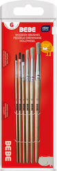 interDRUK 345899 Bb Kids Holz Set 6 Stück