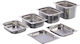 Tavă Gastronorm Din Oțel Inoxidabil Raki Gf Gn 1/2 20mm 0.95 L Mn012309