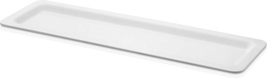 Tavă Gastronorm Melamină Gn 2/4 530x162x20mm 1.25l Alb