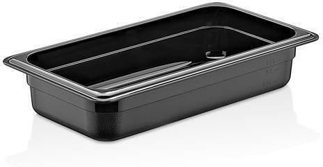 Tavă Gastronorm Din Policarbonat 1/2-65 325x265x65mm 3.9lt Neagră