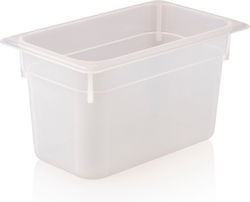 Raki Polypropylene Gastronorm Tray 1/9-150 176x108x150mm 1.27lt White