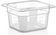 Raki Polycarbonate Gastronorm Tray 1/6-100 176x162x100mm 1.5lt Transparent