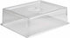 Lid Gastronorm Tray 1/2 100mm Raki 33x27xh10cm Transparent Polycarbonate
