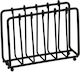 Raki Old Fashioned Metallischer Serviettenhalter 13x4.5xh10cm Schwarz