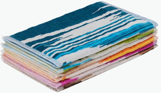 Set De Prosoape De Baie 6 Buc Fiammetta 30x30 Cm Multicolore