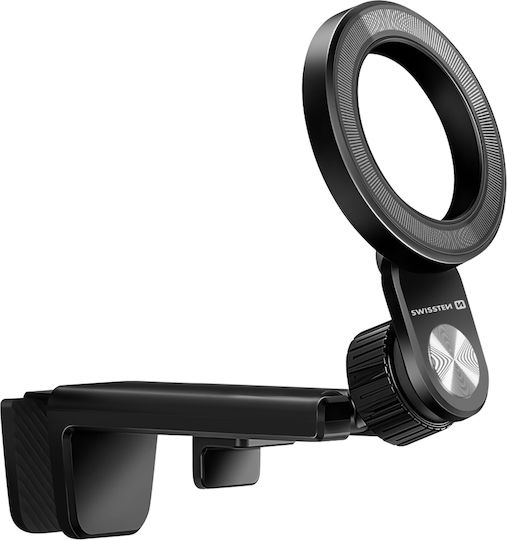 Swissten Magsafe Mount Iphone Adjustable Rotatable All-terrain Grip Mount Black