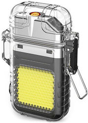 Wasserdicht Wiederaufladbare Schlüsselanhänger-Taschenlampe LED 220lm Wasserdicht Wiederaufladbare Schlüsselanhänger-Taschenlampe LED 220lm
