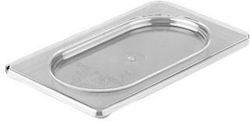 Raki Polycarbonate Lid Gastronorm Tray 1/9 176x108mm Transparent